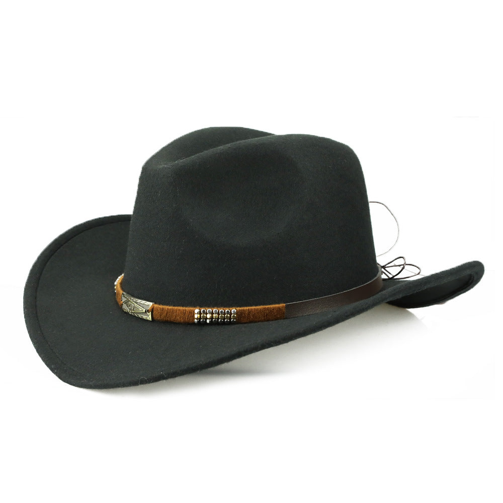 Fashion Personality Hot Selling Woolen Denim Hat