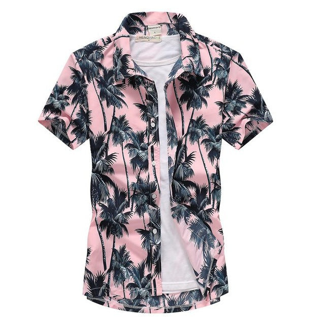 Hawaiian Shirt Short-sleeved