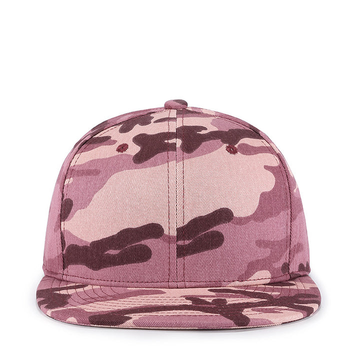 Pink Camouflage hip hop hat