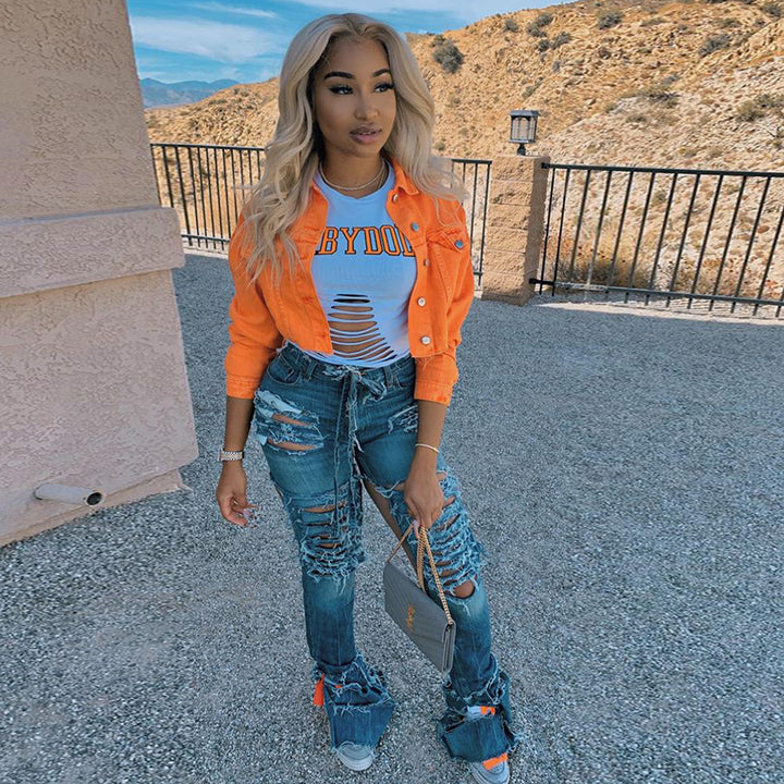Streetwear Denim Jacket