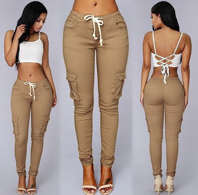 Multi-Bag casual pants