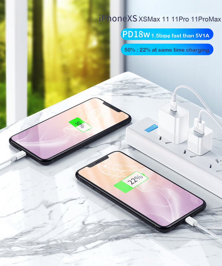 18W fast charging cable TYPE-C to Lightning cable