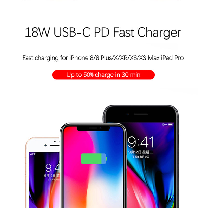 18W fast charging cable TYPE-C to Lightning cable
