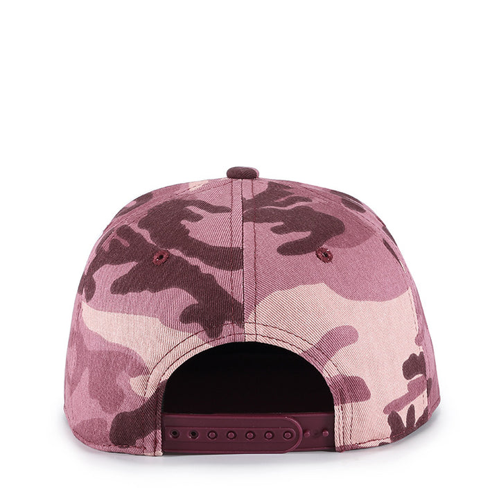 Pink Camouflage hip hop hat