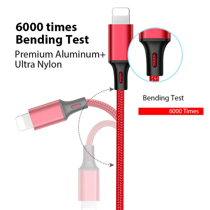 3 In 1 USB Cable For IPhone  Android USB TypeC