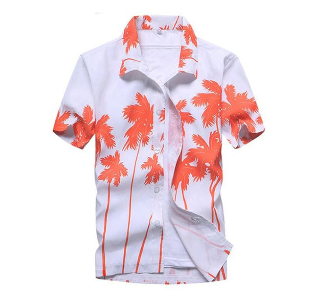 Hawaiian Shirt Short-sleeved