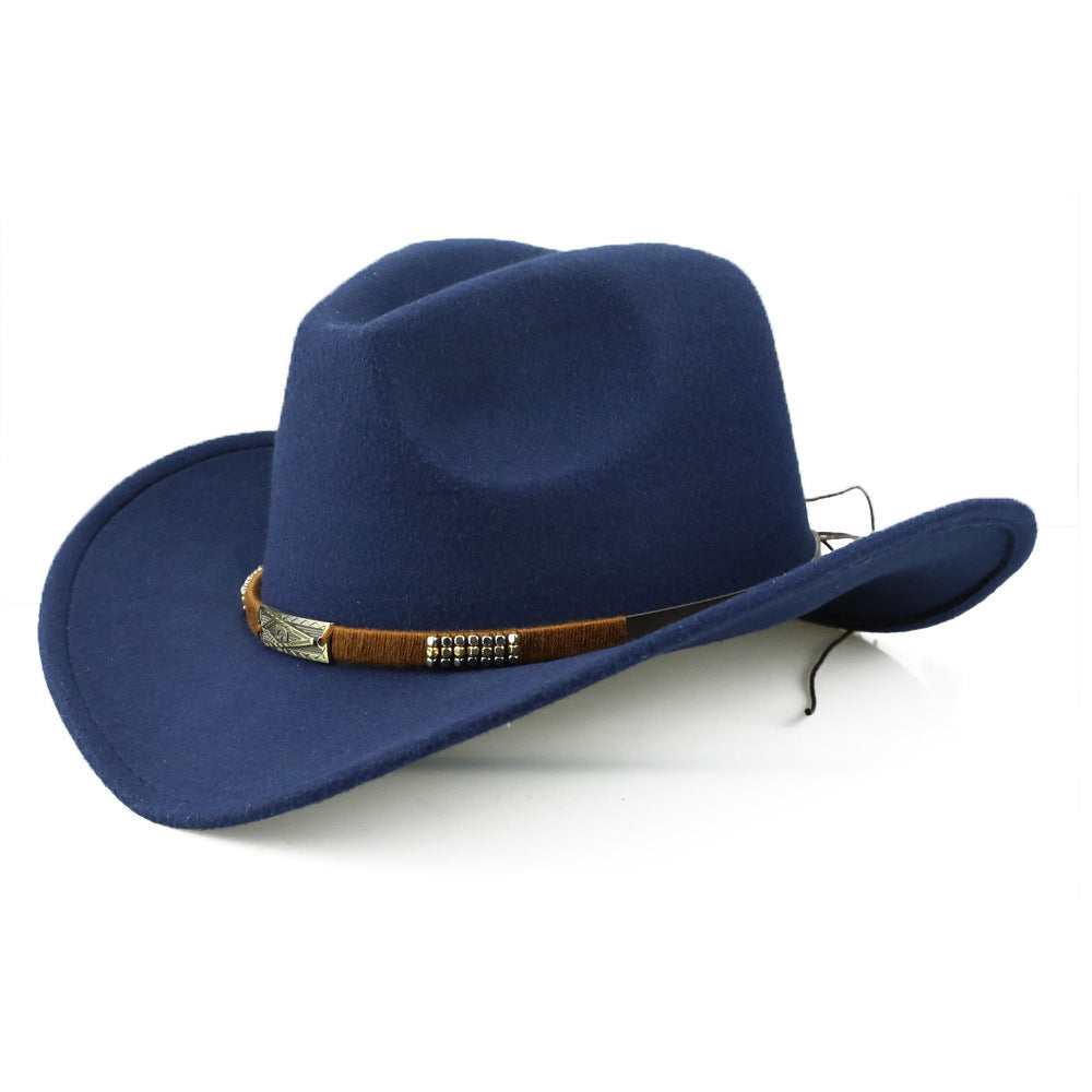 Fashion Personality Hot Selling Woolen Denim Hat