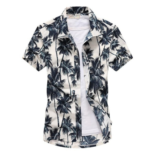 Hawaiian Shirt Short-sleeved