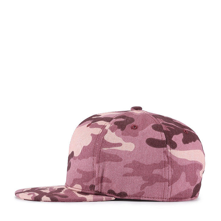 Pink Camouflage hip hop hat