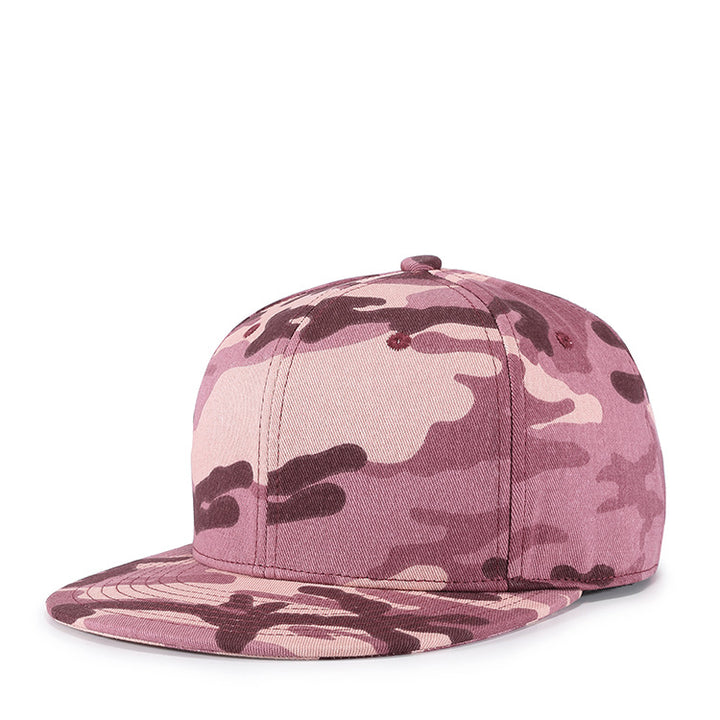 Pink Camouflage hip hop hat
