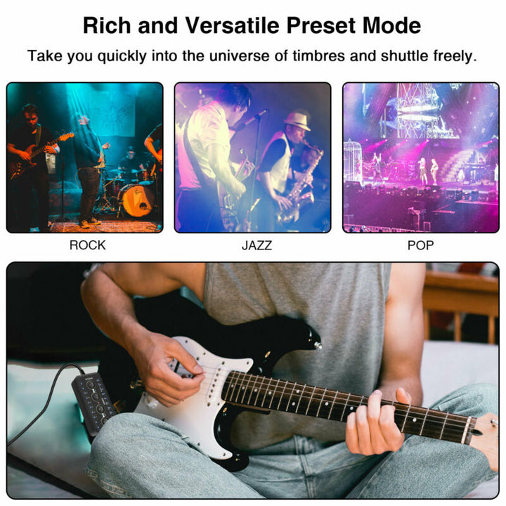 Guitar headphone Amp - Bluetooth - IR Amp Models - Effects