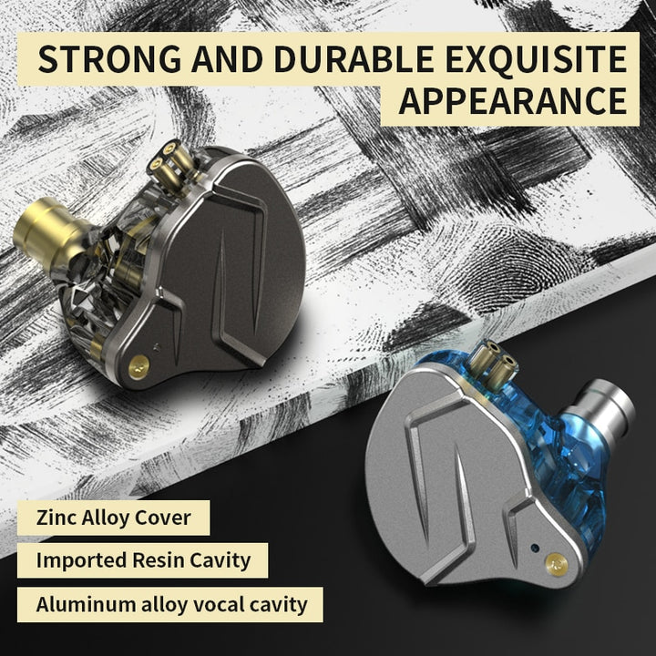 ZSN Pro In Ear Earphones 1BA+1DD Hybrid Technology