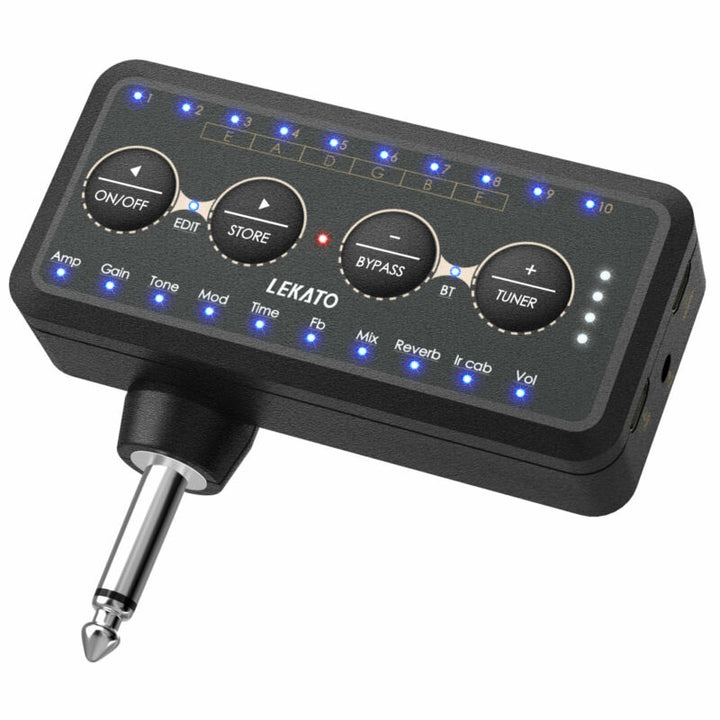Guitar headphone Amp - Bluetooth - IR Amp Models - Effects
