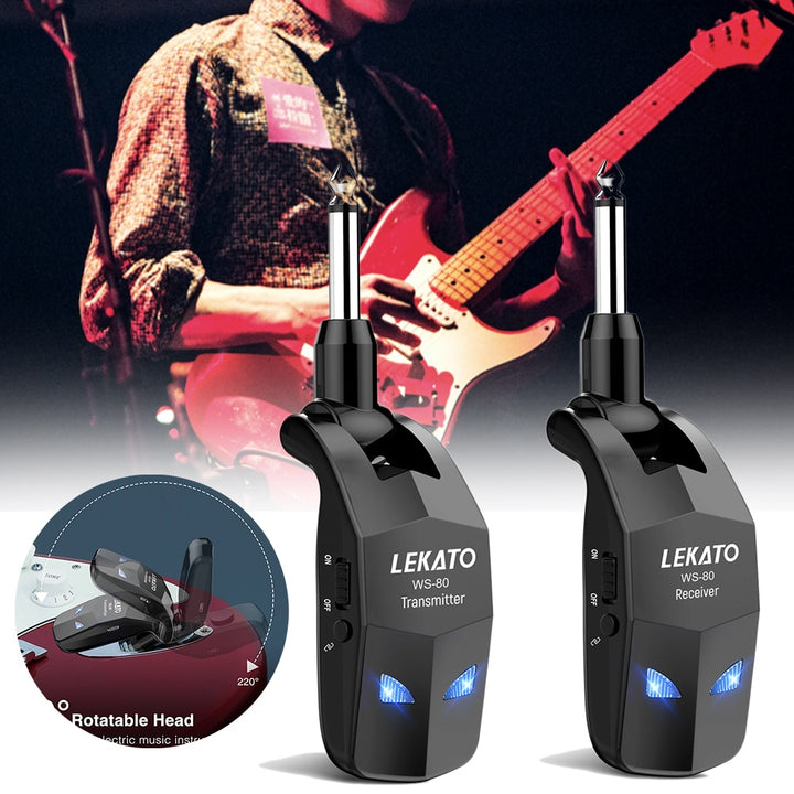 WS-80 A8/A9 Guitar Wireless Receiver System Transmitter Receiver