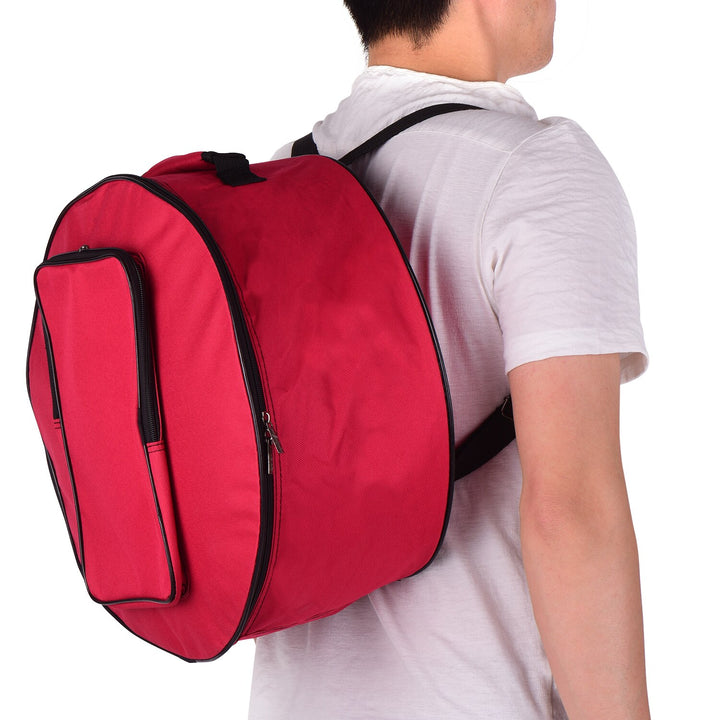 14 Inch Durable Snare Drum Bag Backpack Case with Shoulder Strap
