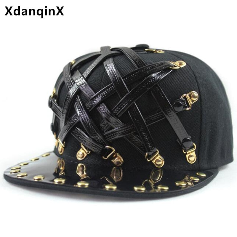 Novelty Personality Trend Hip Hop Caps Men Women Punk Style Headdress