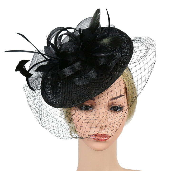 Women's Feather Fascinator Hat