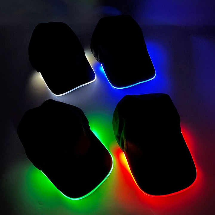 LED Ball cap hat