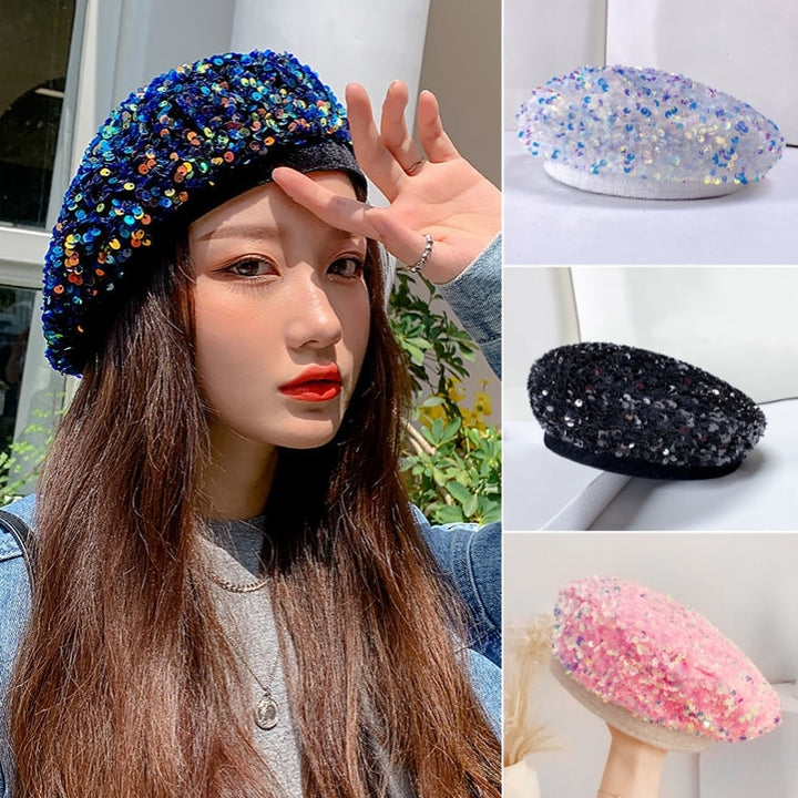 Vintage Autumn Spring Women Beret Hat