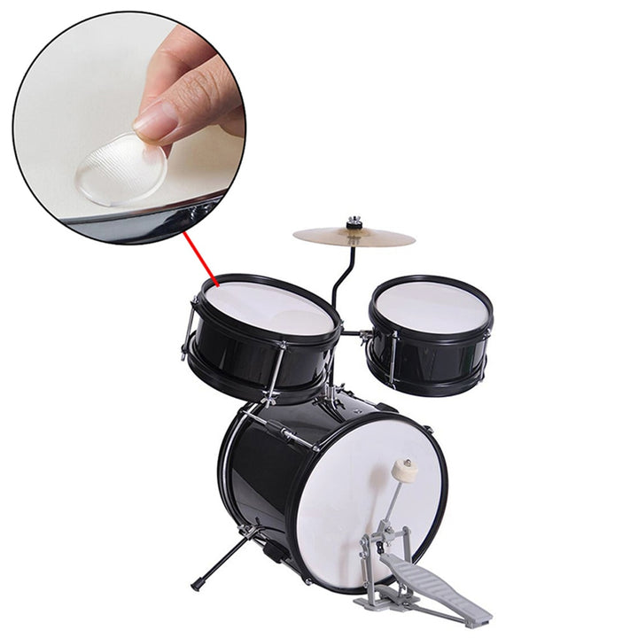 4/12/28Pcs Transparent Drum Dampeners