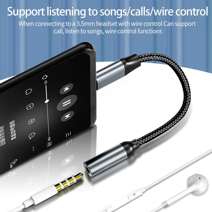 USB C to 3.5 Jack Headphone