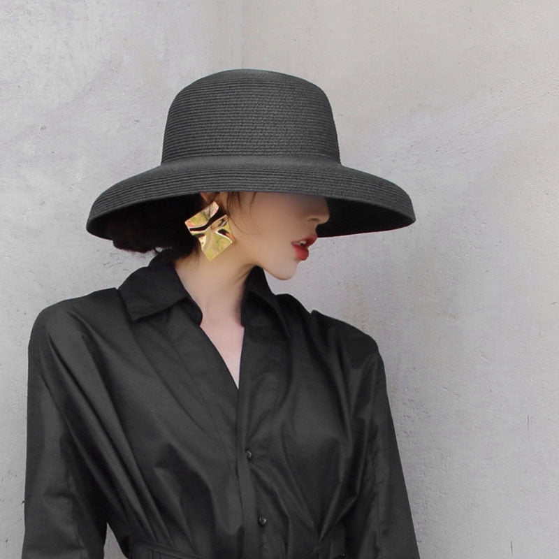 Summer Hepburn Style Hat Women
