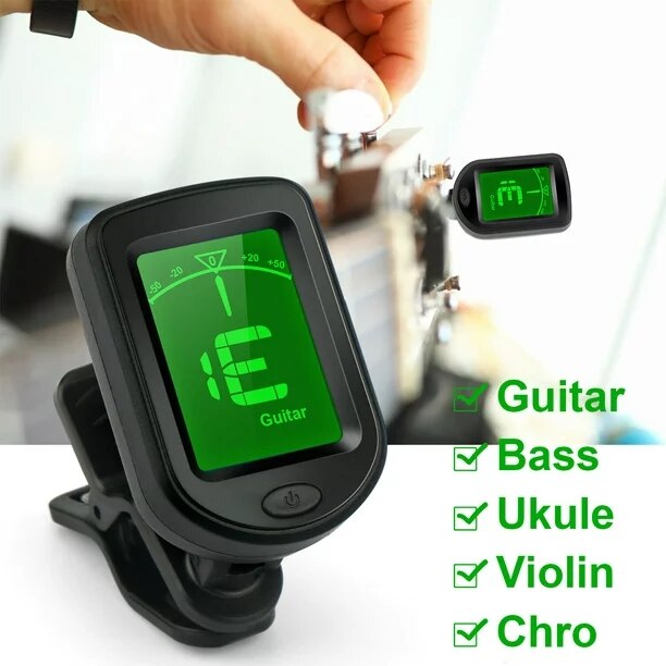 Guitar Tuner Clip-on