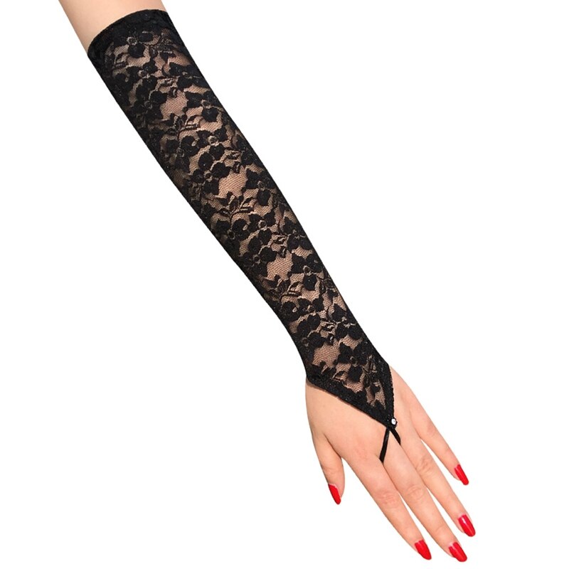 1 Pair Lace Flowers Arm Sleeves